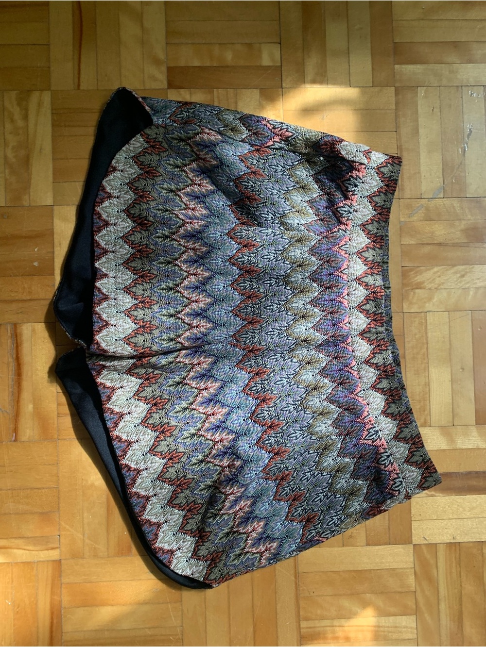 Vero Moda Womens Multicolor Patterned A-Line Skirt